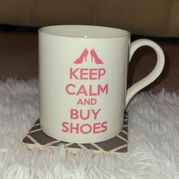 Keep Calm & Buy Shoes Coffee Mug - Picture 2 of 7